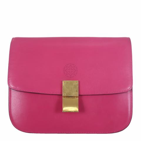 Celine box bag discount pink